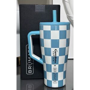 BRUMATE X CARIBOU COFFEE EXCLUSIVE 30oz Era, CARIBLUE CHECKER